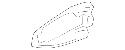 Уплотнитель двери FORD BE8Z-5422042-B