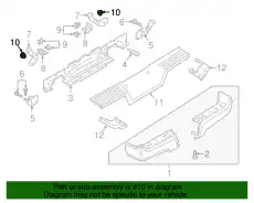 NUT - HEX. W520115S441 FORD