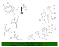 SPACER AM5Z-00810-B FORD