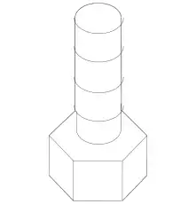 Пробка поддона сливная 8C3Z-6730-A FORD
