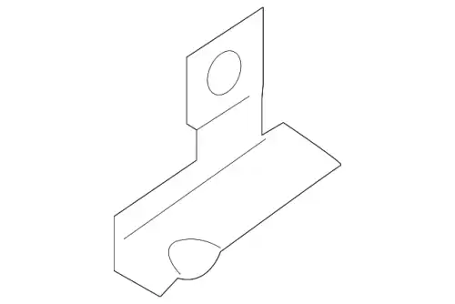 Кронштейн крыла BM5Z-16K039-B FORD