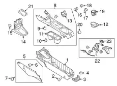 Розетка дополнительная CV6Z-19N236-BA FORD