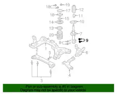 ГАЙКА/NUT W711999S440 FORD