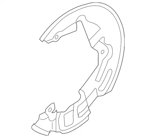 HP5Z2K005A SHIELD - SPLASH FORD