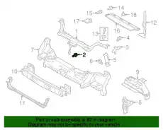 Крепеж W503931-S442 FORD
