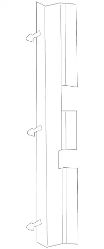 Уплотнитель отопителя BR3Z-19E572-C FORD