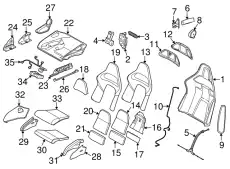 Оболочка 99752118200 PORSCHE