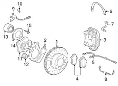 Тормозной диск 99635103295 PORSCHE
