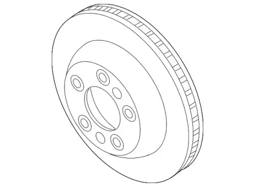 Тормозной диск 95835103252 PORSCHE