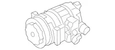 Компрессор 7PP820803B PORSCHE