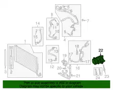 Компрессор 7PP820803B PORSCHE
