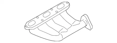 Коллектор выпускной PORSCHE 99611310307