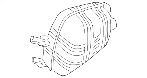 Глушитель 99611113271 PORSCHE