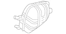 Глушитель 99611112291 PORSCHE
