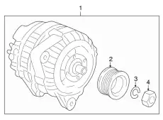 Генератор PORSCHE 99660301206
