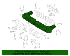 Глушитель 99611113170 PORSCHE