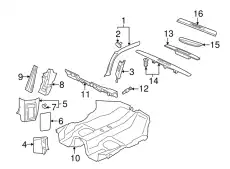 Коврики в салон PORSCHE 99755101108FLX
