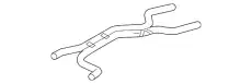 Передний глушитель 95511109640 PORSCHE