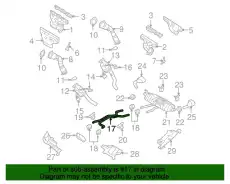 Передний глушитель 95511109640 PORSCHE