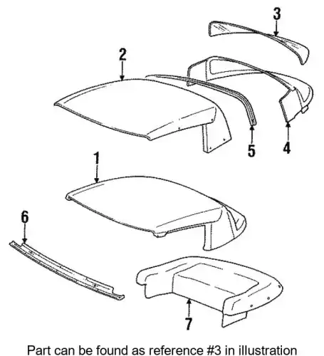 Заднее стекло 91156135965 PORSCHE