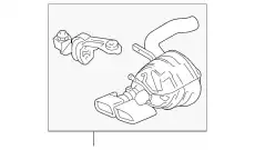 Задний глушитель 97011191277 PORSCHE