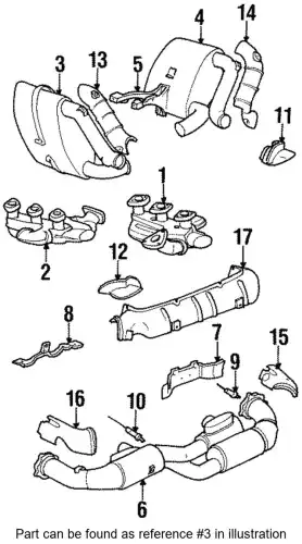 Глушитель 99311104655 PORSCHE