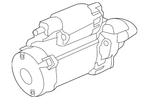 Стартер PORSCHE 9A260410900