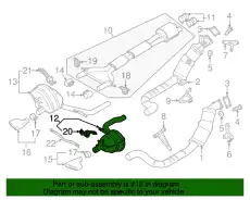 Задний глушитель 97011191226 PORSCHE