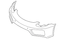 Облицовка 98150501151 PORSCHE