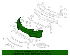 Облицовка 98150501151 PORSCHE