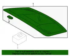 Заднее стекло 97054511157 PORSCHE