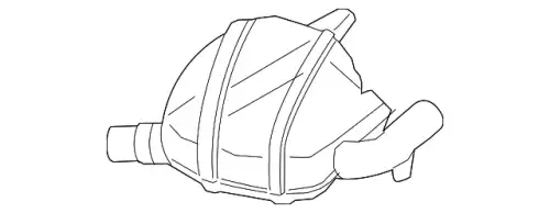 Задний глушитель 95B253611DY PORSCHE