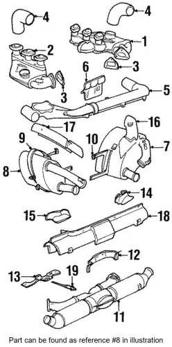 Глушитель 99311104513 PORSCHE