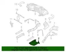 Коллектор выпускной PORSCHE 99611110106