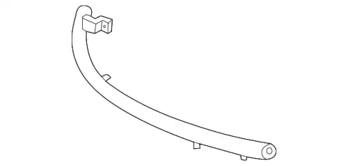 Ручка двери PORSCHE 98655535205ESK