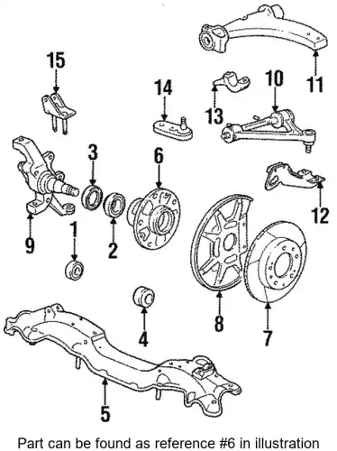 Ступица PORSCHE 92834106604