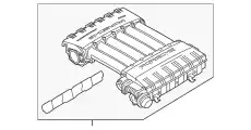 Коллектор выпускной PORSCHE 95511000601