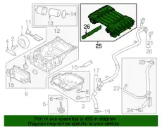 Коллектор выпускной PORSCHE 95511000601