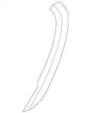 Ручка двери PORSCHE 99755598800A35