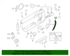 Ручка двери PORSCHE 99755598700A35
