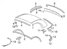 Заднее стекло 98656309102 PORSCHE