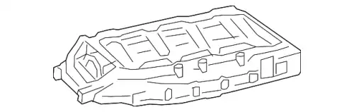 Поддон картера двигателя PORSCHE 95810360300