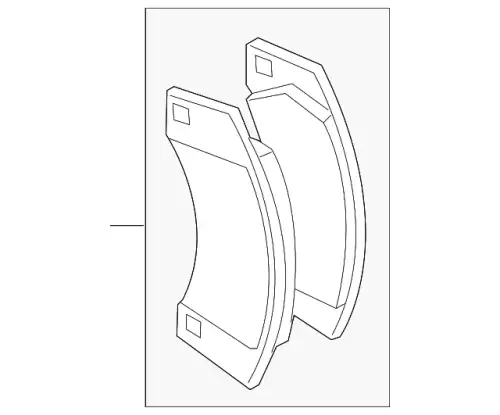 Тормозные колодки дисковые PORSCHE 95835293981