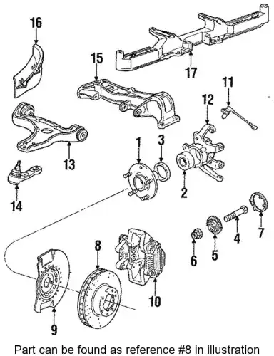Тормозной диск 96435104106 PORSCHE