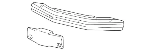 Кронштейн бампера 99650501105 PORSCHE