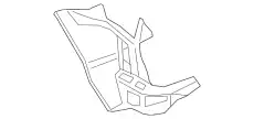 Кронштейн 98150563201 PORSCHE