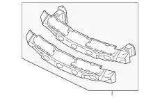 Кронштейн бампера 98150512100 PORSCHE