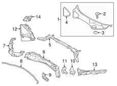 Впускной коллектор 97057207204 PORSCHE