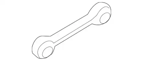Рычаг подвески PORSCHE 9P1505397A