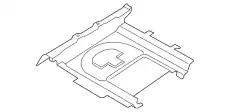 Коврик в багажник PORSCHE 95B863462C